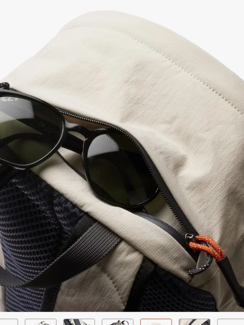 Bellroy Lite Daypack 20L Backpack in discontinued Mustard/Orange colorway